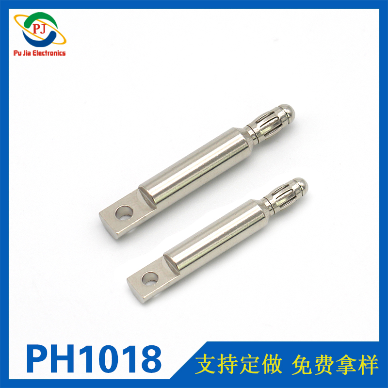 PH1018|3.5MM香蕉插頭 鍍鎳香蕉插頭接線(xiàn)柱